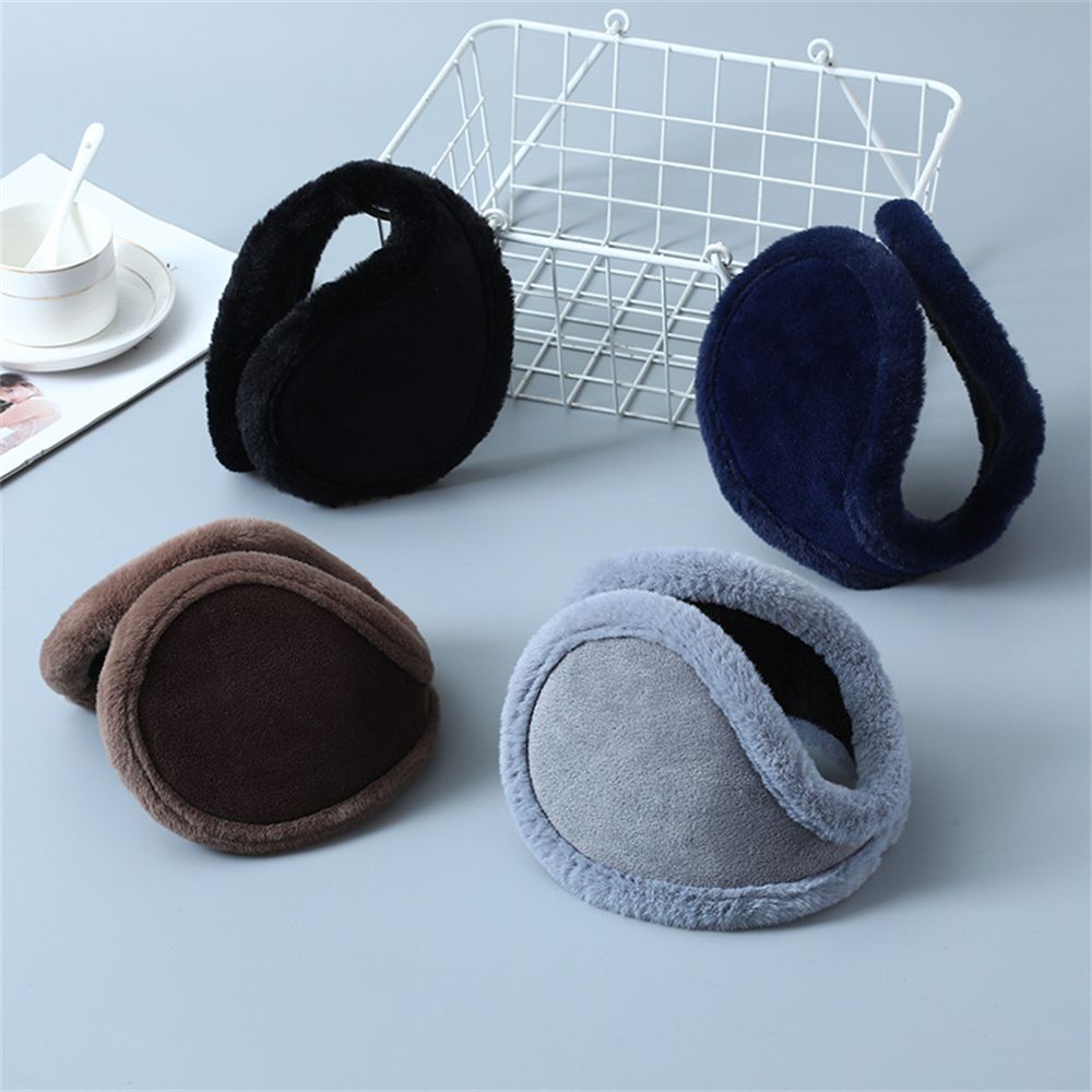 Fleece Ear Warmer Band - Mens Ear Muffs Winter Ear Warmers
