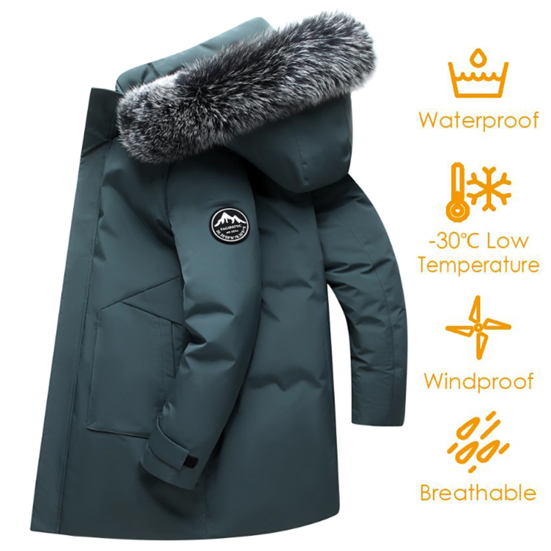 Autumn Winter Men Windproof Do - Down Jacket Packable 评论和价格