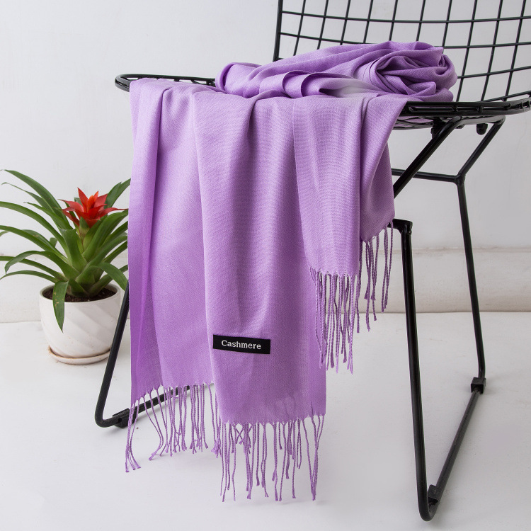 36Color Thin Imitation Cashmer - Cashmere Pashmina Wrap 评论和价格