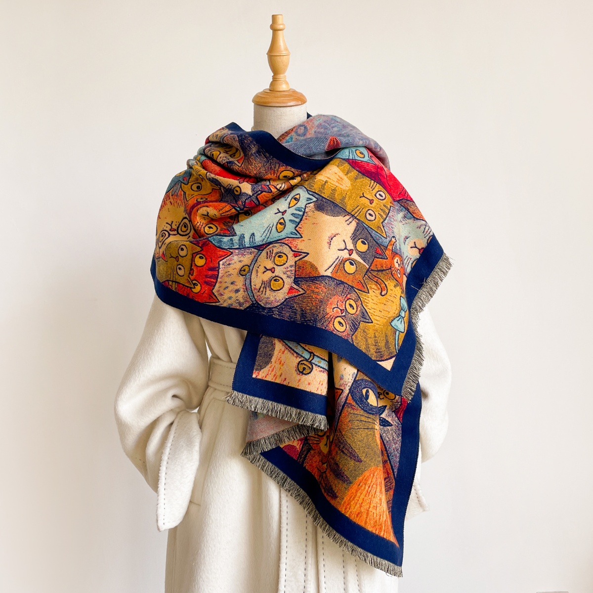 Print Scarf Pashmina Shawl Hij - Cashmere Pashmina Wrap 评论和价格