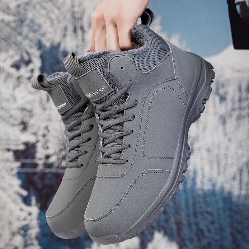 Winter Men's Boots Warm Plush  - Waterproof Winter Boot 评论和价格