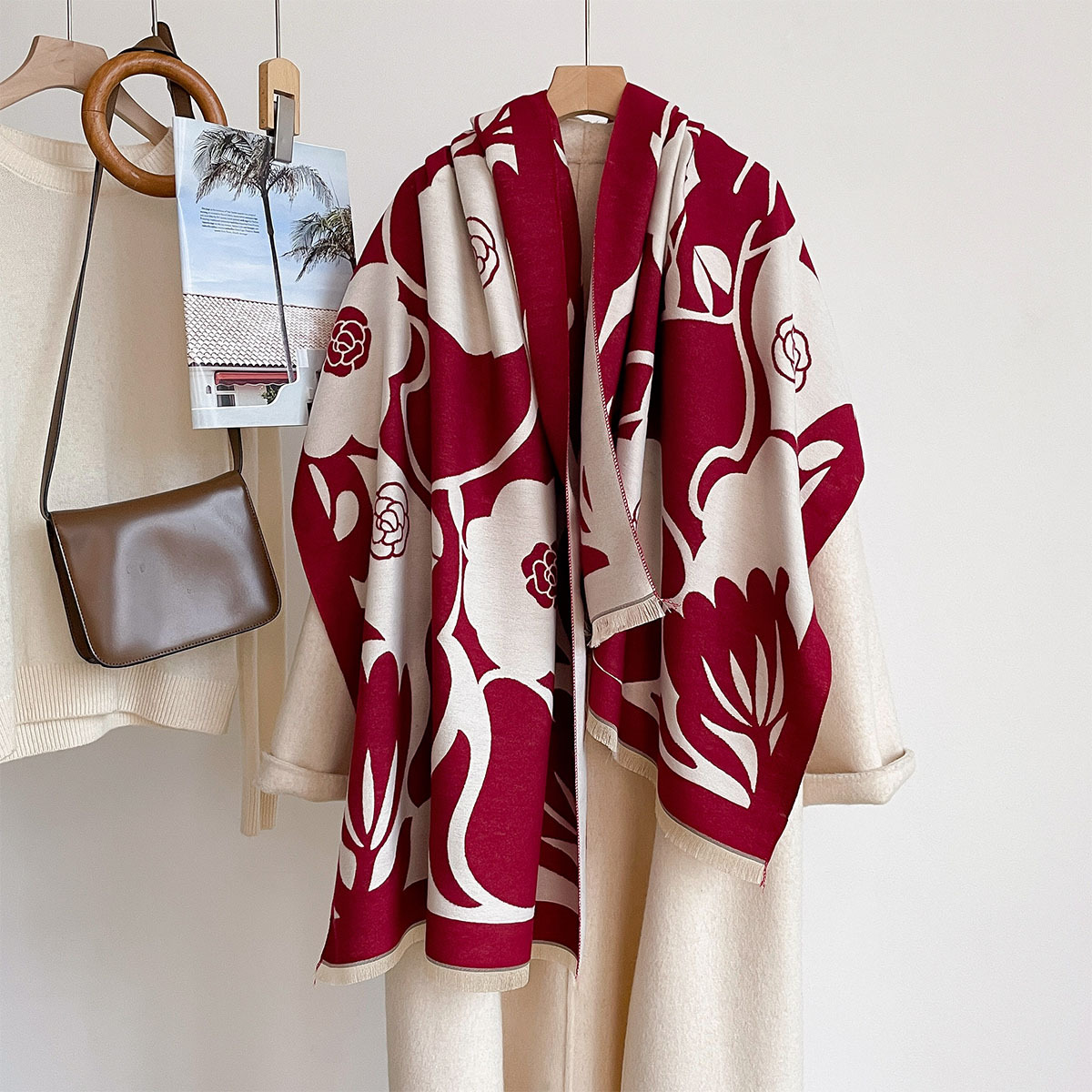 Luxury Scarf Hijab Pashmina Sh - Cashmere Pashmina Wrap 评论和价格