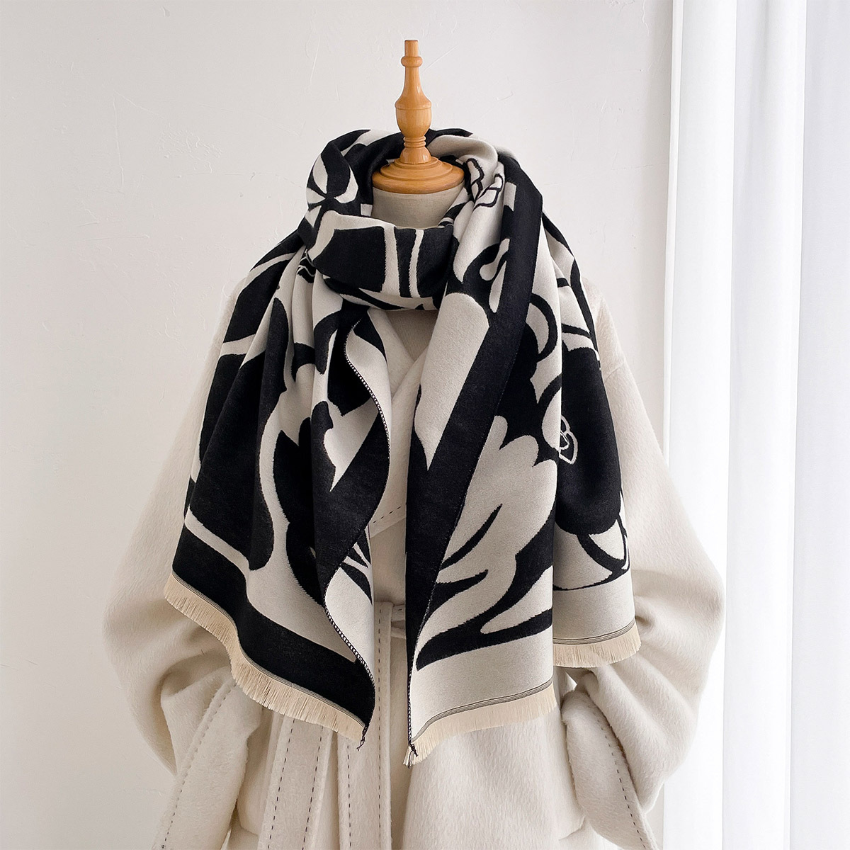 Luxury Scarf Hijab Pashmina Sh - Cashmere Pashmina Wrap 评论和价格