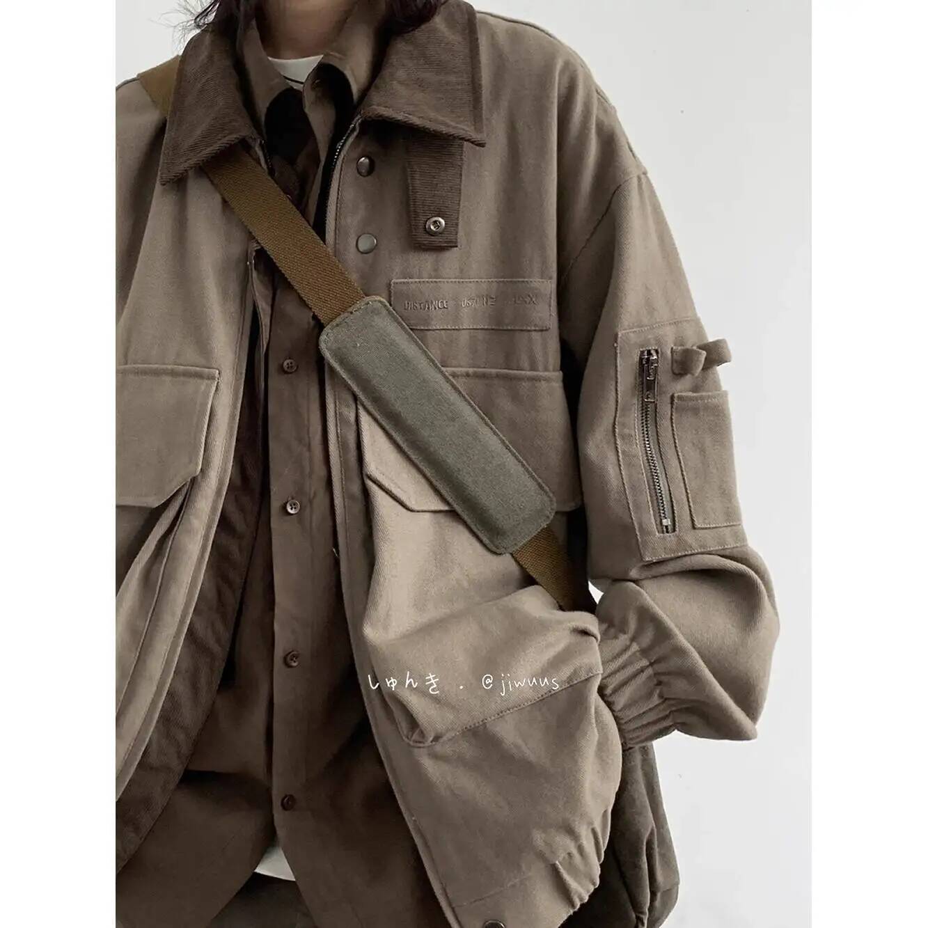 Man Jacket Spring Autumn Loose - Down Jacket Packable 评论和价格