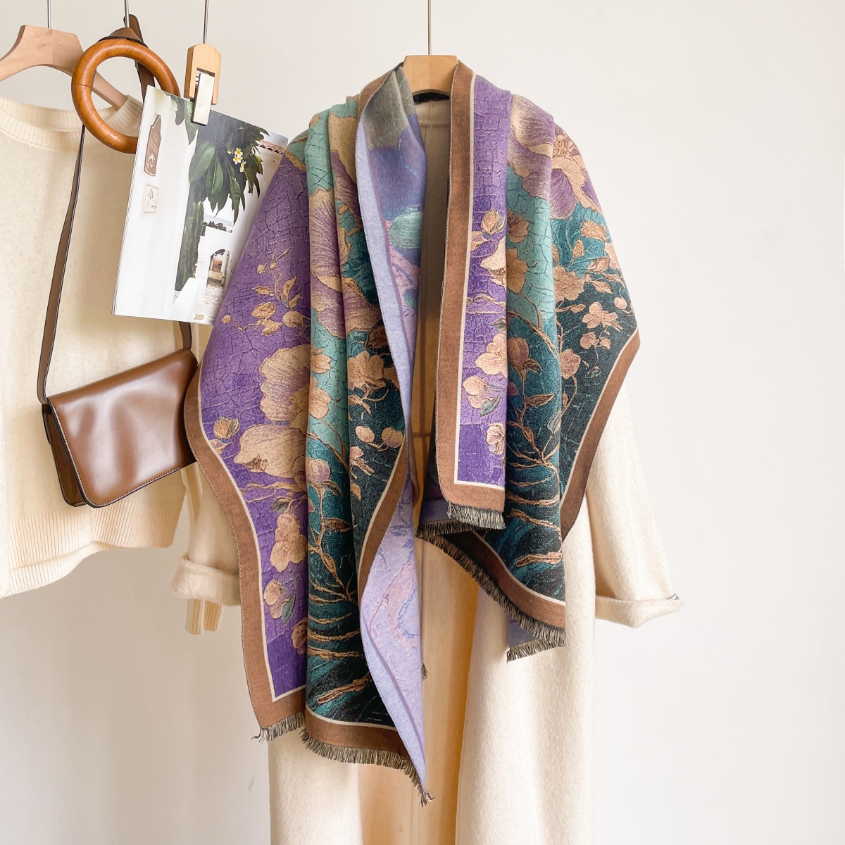 Female Scarf Cashmere Bandana  - Cashmere Pashmina Wrap 评论和价格