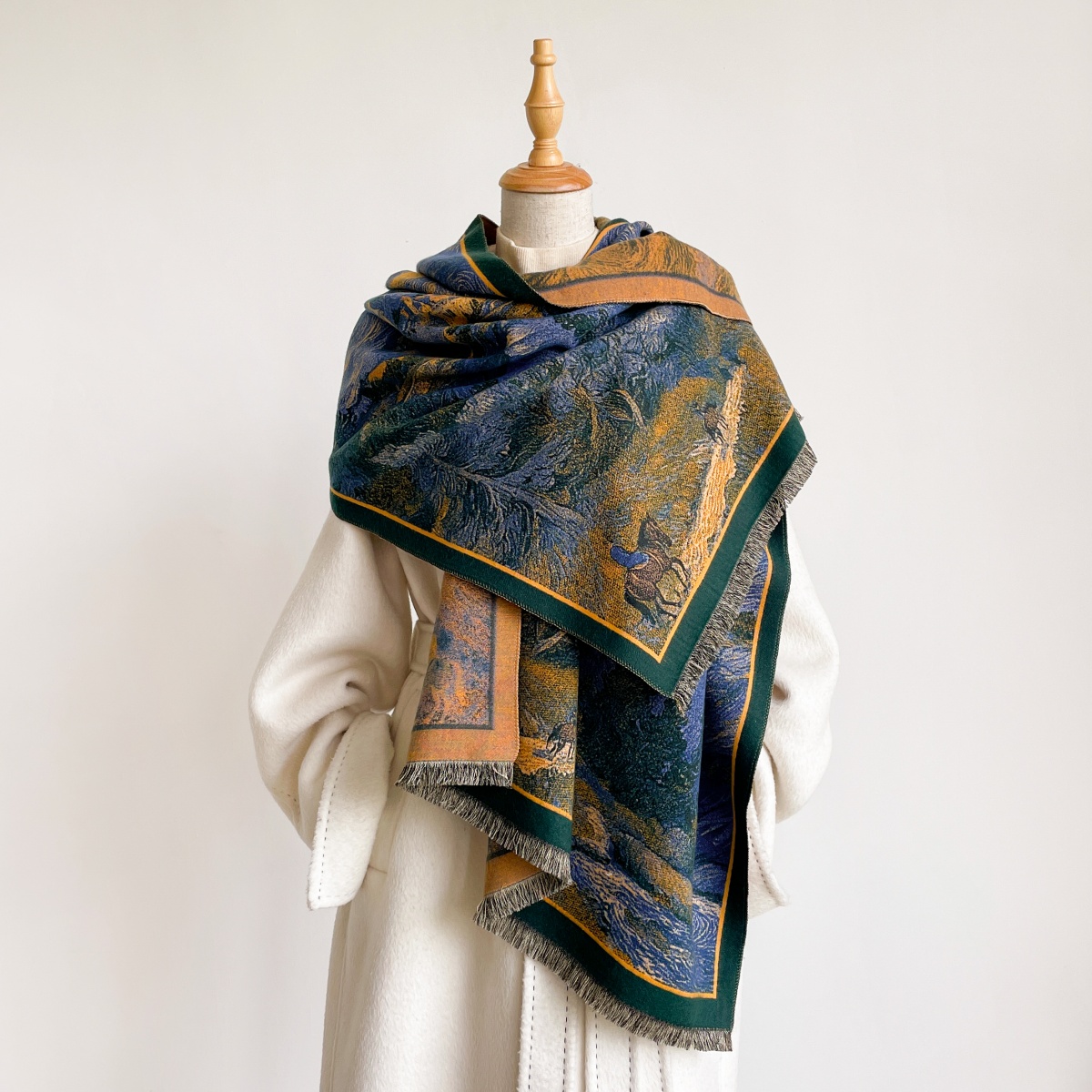 Female Scarf Cashmere Bandana  - Cashmere Pashmina Wrap 评论和价格