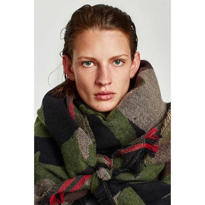 Camouflage Leopard Print Echar - Cashmere Pashmina Wrap 评论和价格
