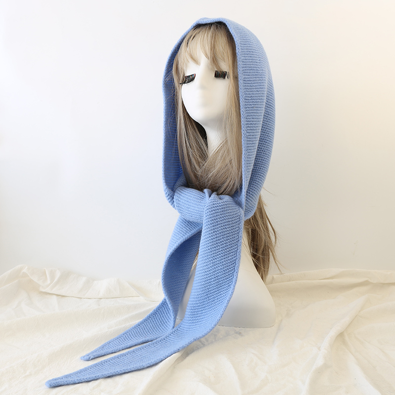 100% Wool Big Sophie Scarf Ove - Knit Beanie Hat Warm 评论和价格