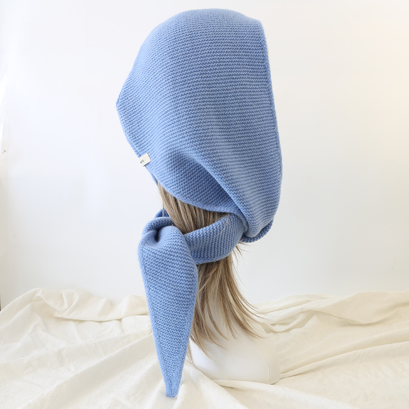 100% Wool Big Sophie Scarf Ove - Knit Beanie Hat Warm 评论和价格