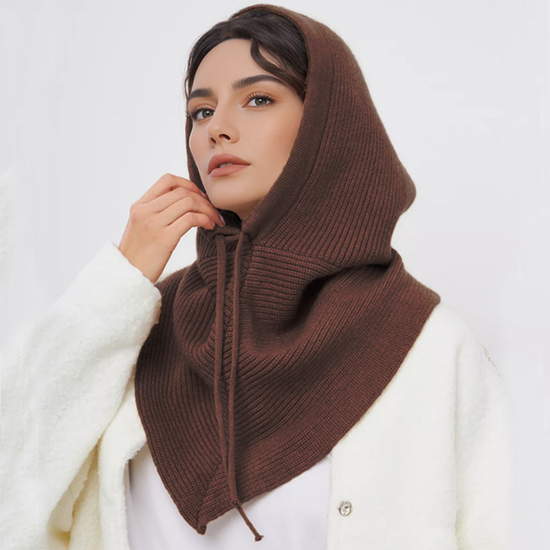 Winter Balaclava Hat Scarf for - Knit Beanie Hat Warm 评论和价格